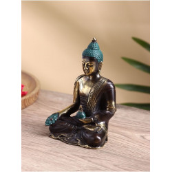 Сувенир «Будда», 10х9х17 см, бронза