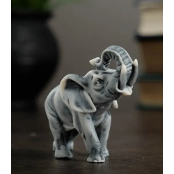 Фигурка «Слоник малый», мраморная крошка, 5.7 см