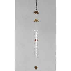 Музыка ветра «Слоны», металл, 4 трубки, 60 см