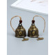 Набор колокольчиков &laquo;Будда и карп&raquo;, 2 шт, металл, высота - 4.8 см, диаметр - 6 см