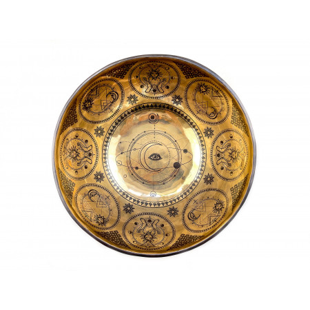 Кованая чаша Premium, Nirvana Carving  d - 20 см, вес- 1200 гр