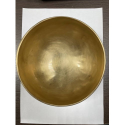 Чаша поющая, Непал, ручная кованая Plain 14.5х8 см. 700 г.