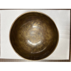 Чаша поющая Plain , Непал, ручная ковка 14.5х 8 см. 560 г.