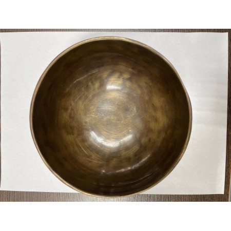 Чаша поющая Plain , Непал, ручная ковка 14.5х 8 см. 560 г.