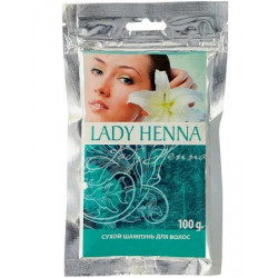 Lady Henna. Сухой шампунь для волос, 100 г