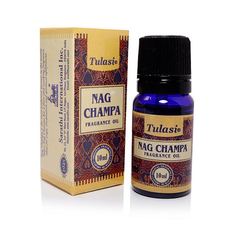 Tulasi. NAG CHAMPA Наг чампа ароматическое масло для аромаламп, 10 мл
