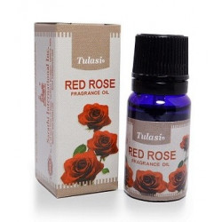 Tulasi. RED ROSE Красная роза ароматическое масло для аромаламп, 10 мл