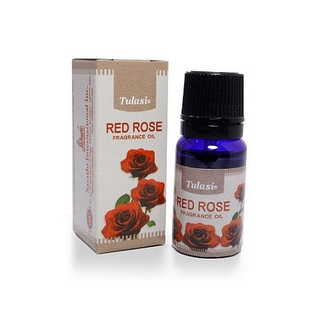Tulasi. RED ROSE Красная роза ароматическое масло для аромаламп, 10 мл