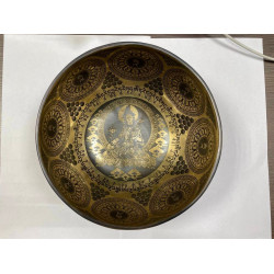 Кованая поющая чаша Nirvana Carving, 19.5 см, 1100  г