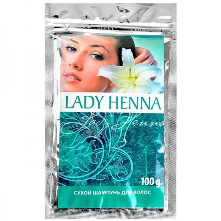 Lady Henna. Сухой шампунь для волос, 100 г