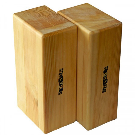Блок для йоги из дерева (шлифованный)