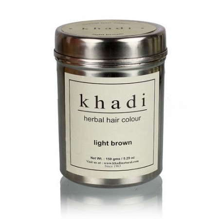 Khadi. Хна для волос натуральная светло-коричневая 150 г