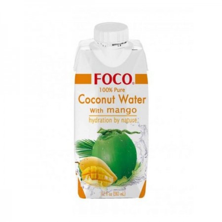 Foco. Кокосовая вода с манго, 330 мл