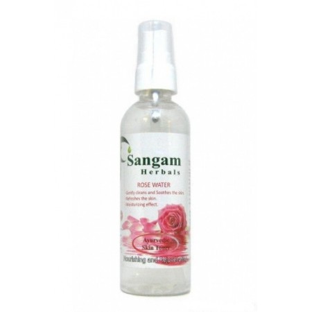 Sangam Herbals. Розовая вода, 100 мл