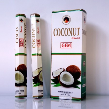 Благовоние Pure Coconut Кокос шестигранник.