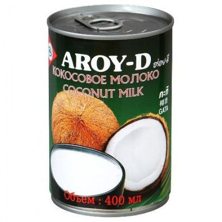 AROY-D. Кокосовое молоко ж/б, 400 мл