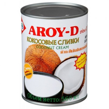 AROY-D. Кокосовые сливки, 560 мл