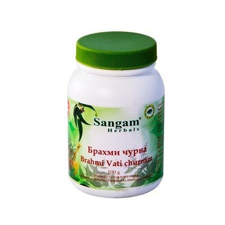 Sangam Herbals. Брахми Вати чурна, 100 г