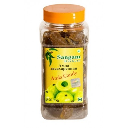 Sangam Herbals. Амла засахаренная, 250 г