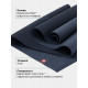 Коврик для йоги Manduka eKO Lite 180х61х0.4 см, Midnight