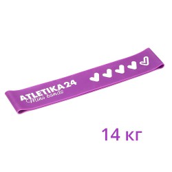 Фиолетовая петля Mini Bands 14 кг 
