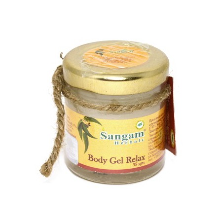Sangam Herbals. Гель-бальзам для тела расслабляющий, 35 г 