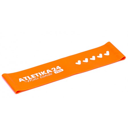 Оранжевая петля Mini Bands PRO 30x7.5 см. 26 кг (A24)