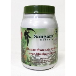 Sangam Herbals. Лаван Бхаскар чурна, 100 гр.