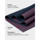 Коврик для йоги Manduka eKO 180х61х0.5 см, Acai Midnight