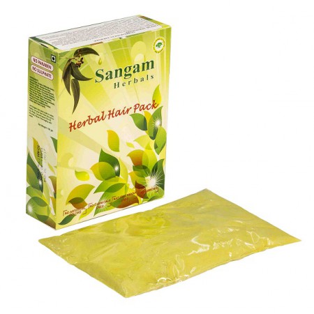 Sangam Herbals. Травяная маска для волос, 100 г