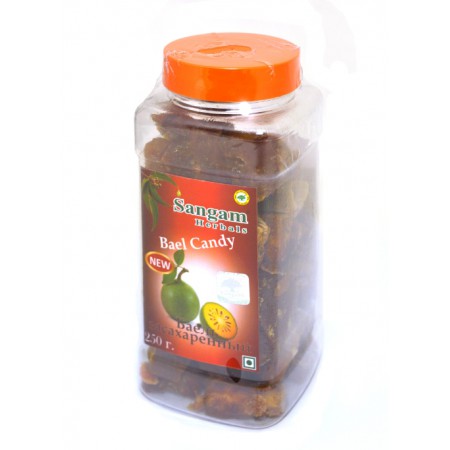 Sangam Herbals. Бильва (Баиль), плоды засахаренные, 250 г