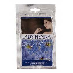Lady Henna. Маска против выпадения волос с черным тмином, 100 гр. 