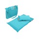 Comfox Premium. Набор массажный, коврик и подушка, бирюзовый