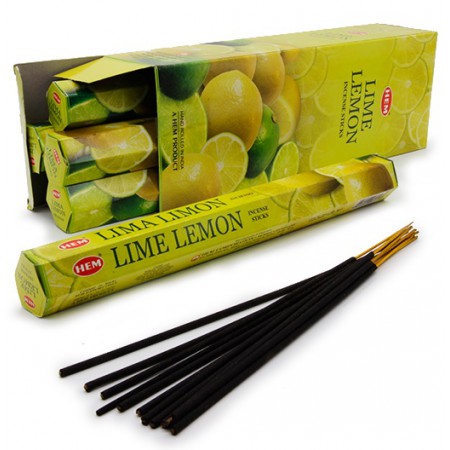 Благовоние HEM Hexa Lime Lemon - Лайм и Лимон
